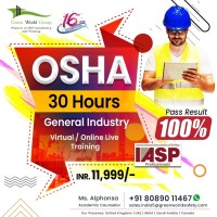 Enroll in OSHA 30 Hours General Industry in Kerala